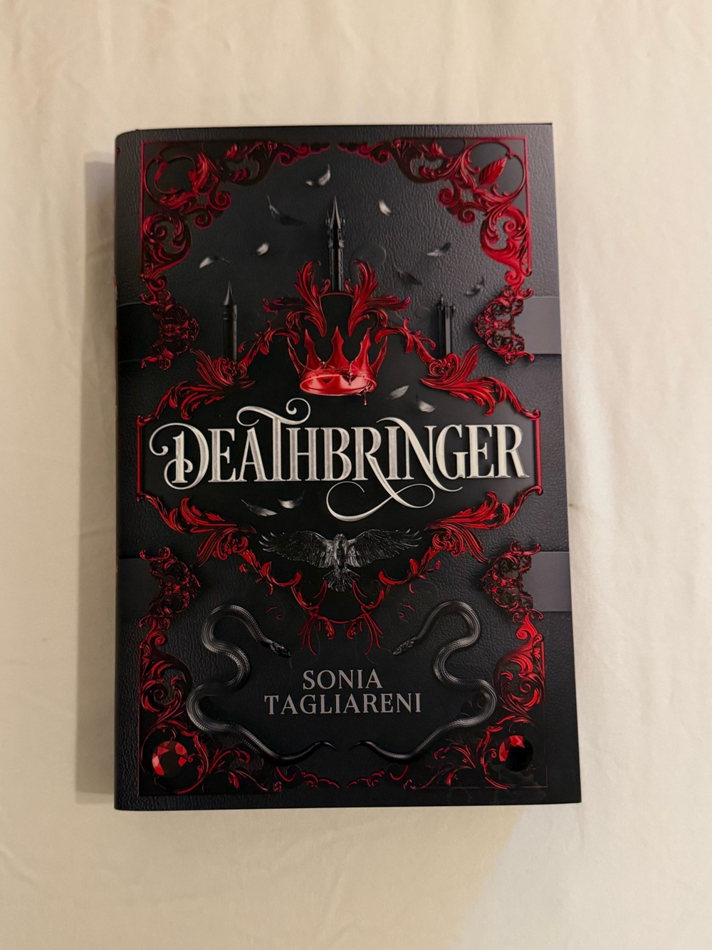 FairyLoot Deathbringer Sonia Tagliaferri Exclusive Hardcover